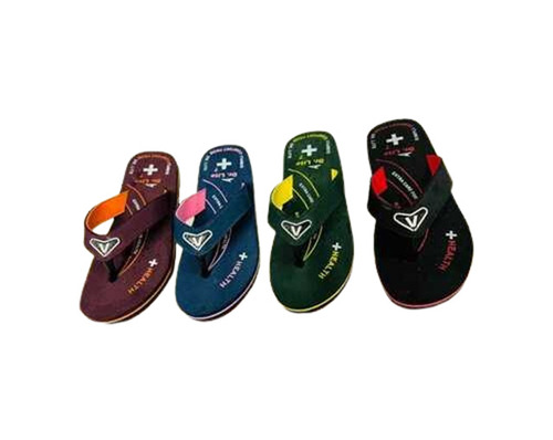 Printed Slippers - Rubber Material, Standard Size, Available in Various Colors - Comfortable, Slip-Resistant, Modern Design, Lightweight, Durable Soles, Skin-Friendly, Nice Grip, Breathable