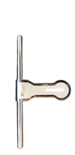 Metal Aldrop - Stainless Steel, Unique Design, 12-19mm Rod Thickness | Ideal for Door Fitting