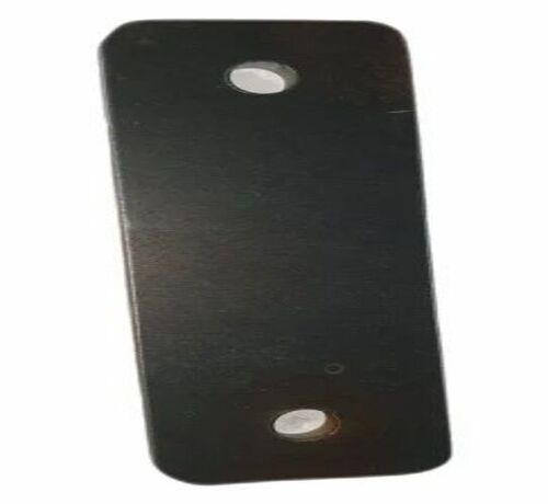 Ms Joint Hoist Plate - Mild Steel, 12 Inch, Black Color, Laser-Cut Design | Ideal for Crane Parts, Ring-Shaped Steel Products