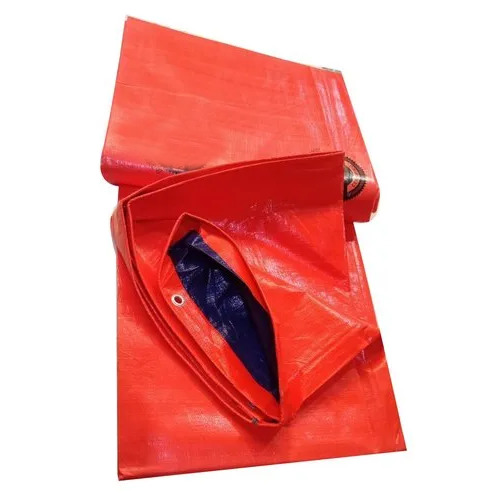 True Bond Waterproof HDPE Tarpaulin - 1.5mm Thickness, 170 GSM LDPE Coated, Orange for Agricultural Protection | Versatile Woven Design, Shields Against Wind, Rain, and Sunlight