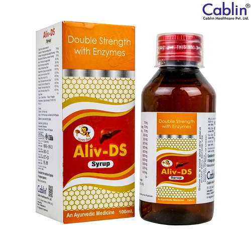 Pharmaceutical Enzyme Syrup - Liquid Formulation for Hospital and Clinic Use | Prescription Required, Cool Dry Storage, Individual Dosage As Per Prescription