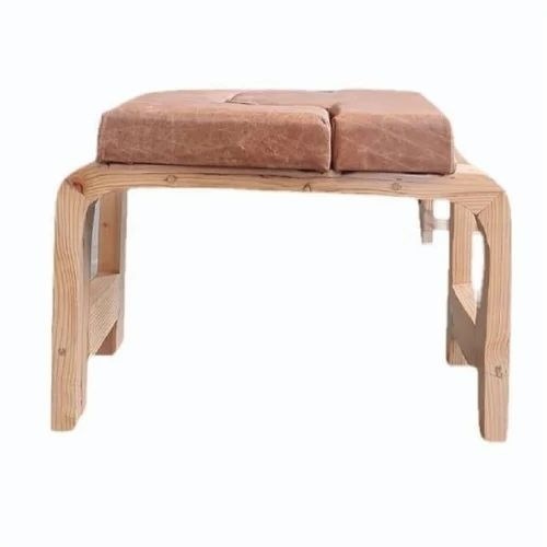 Pine Wood Foldable Yoga Head Stand