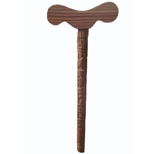 Pine Wood Pranayam Yoga Danda