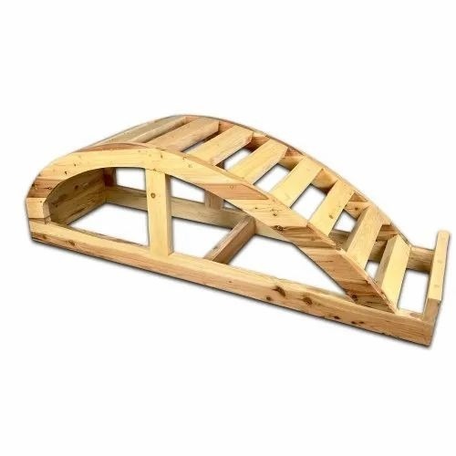 Pine Wood Viparita Dandasana Yoga Bench