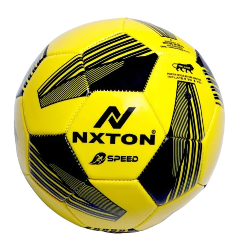 Pvc Soccer Ball - Size 3, Yellow Color | Round Shape, 2 Layers, 370g Weight
