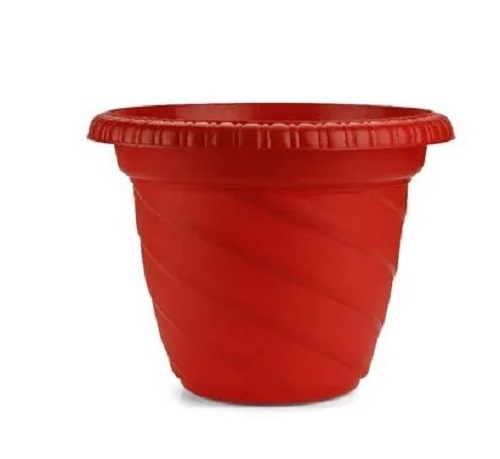 Red Color Garden Pot