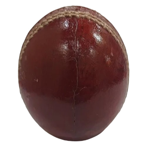 Round Leather Cricket Ball