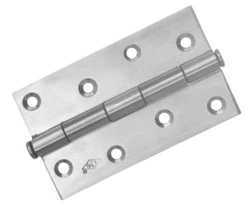 Stainless Steel Butt Hinge - 4 Inch Size, Matte Finish for Door Fitting