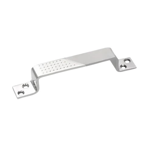 Stainless Steel Pull Handle - Chrome Finish, Ideal For Exterior Door Fitting