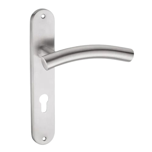 Stainless Steel Mortise Handle - 304 Grade, Chrome Finish, Up To 10 Mm Thickness | Ideal For Door Fitting Applications