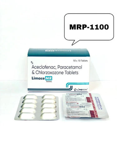 Aceclofenac Paracetamol Chlorzoxazone Tablets