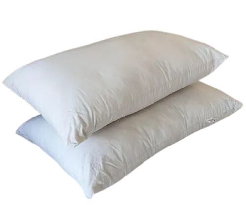 Cotton Pillow - Premium Grade, Optimum Quality | Soft Hypoallergenic, Breathable Fabric, Durable Stitching, Lightweight Design, Machine Washable