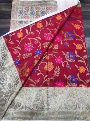 Designer Tussar Silk Saree