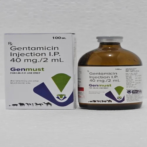 Gentamicin Veterinary Injection IP 40 Mg