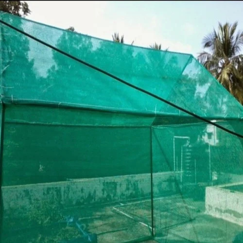 Green Shade Nets - HDPE Plastic, Large Greenhouse Size 50ft Length, Non Waterproof, UV Stabilized