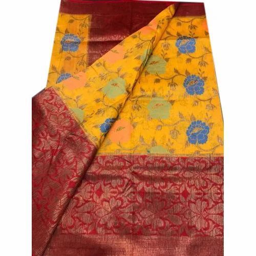 Handloom Tussar Silk Saree