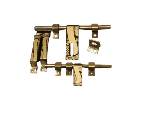Iron Door Kit - Iron Material, Size 10 Inch, Length Options: 8", 10", 12", 14" | Durable Hardware Fitting for Enhanced Door Security