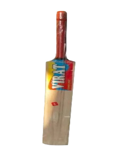 Kids Cricket Bat - Wood, Light Weight and Smooth Finish | Unisex, Premium Quality, Printed Design for Children