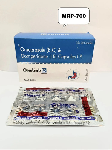 Omeprazole And Domperidone Capsules - Medicine Grade, For Hospital And Clinic Use | Dosage As Per Prescription, Cool And Dry Storage