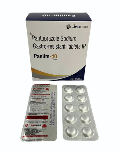 Pantoprazole Sodium Gastro Resistant Tablets - Medical Grade For Hospital & Clinic Use | Gastro Resistant, Cool And Dry Storage, As Per Prescription Required