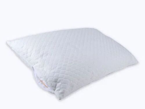 Waterproof Pillow Protector - Premium Cotton 17x27 Inches | Highly Absorbent Hypoallergenic Durable Stain-Resistant Machine Washable