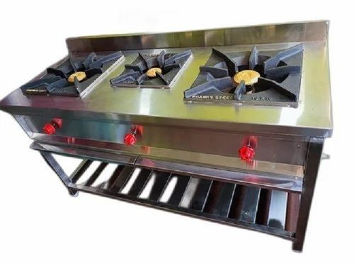 3 Burner Gas Cooking Range