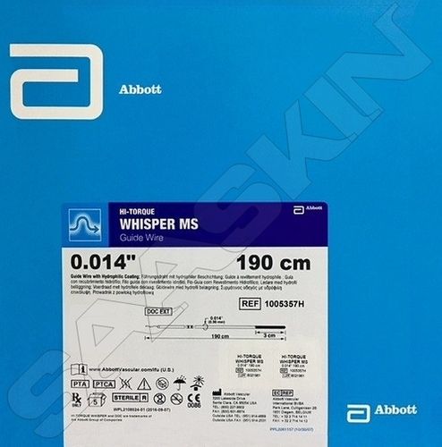 Abbott Hi Torque Whisper MS Guide Wires