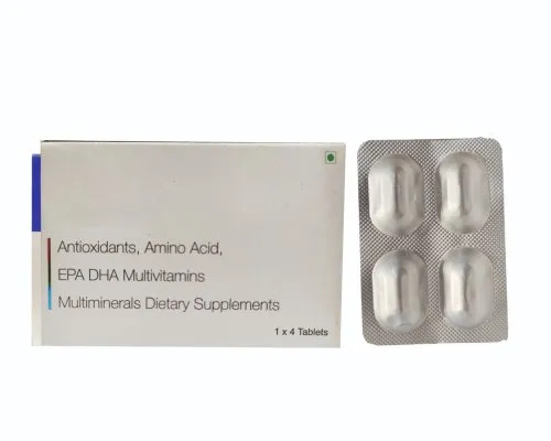 Multivitamins Multiminerals Dietary Tablets - Prescriptive Tablets for Hospital & Clinic Use, Storage in Cool and Dry Place