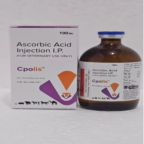 Ascorbic Acid Injection IP For Veterinary