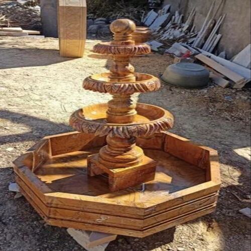 Brown Marble Wall Fountain