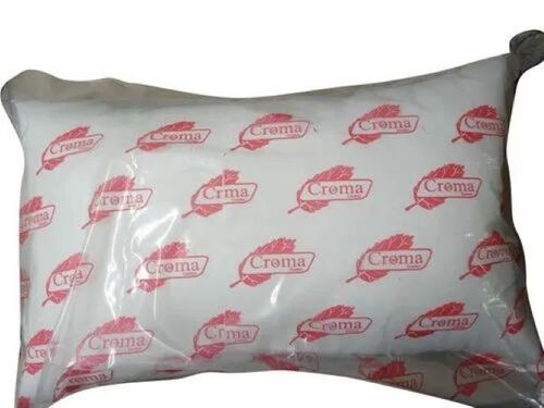 Cotton Pillow - Premium Foam Filling for Back Support, Multiple Sizes Available , Allergy-Free and Machine Washable with Excellent Airflow