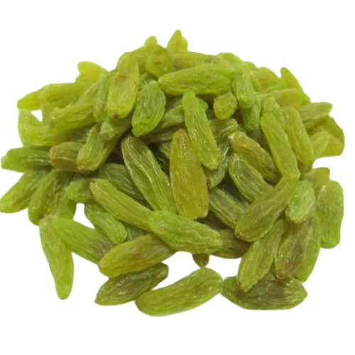 Dried Green Raisin - Organic Seedless, Cool and Dry Storage | Fajar Brand, Dried Style, Origin India, Green Color