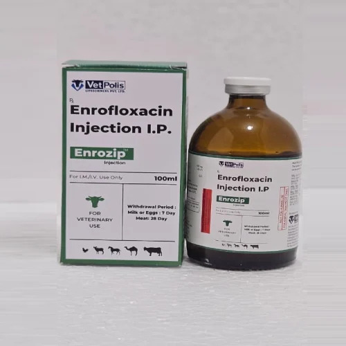 Enrofloxacin Injection I.P For Veterinary