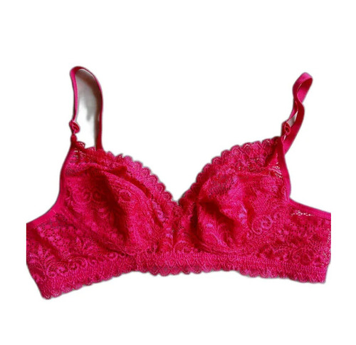 Fancy Bra - Elastic Thin Strap, Regular Fit Sleeveless Plunge Neck Design | Fade & Wrinkle Resistant, Breathable & Skin-friendly, Hand Washable