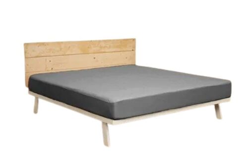 Gray Cotton Mattress Protector