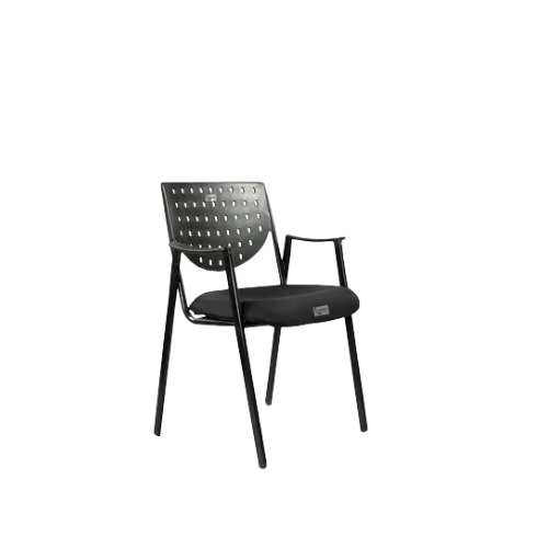 L-110 Leather Office Chair - New 1 Seater, Polished Finish, Modern Design | Durable, Eco-Friendly, Skin Friendly, No Assembly Required