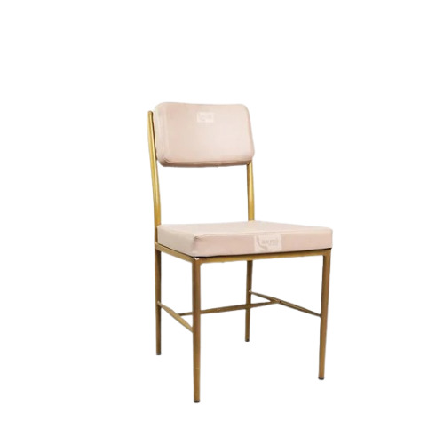L-251 Metal Hotel Chair - Standard 1 Seater, Polished Finish | Modern Design, Durable Metal, Indoor Use, Easy to Clean