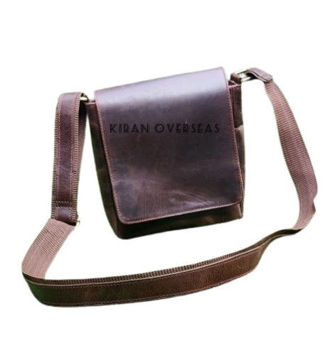 Leather Messenger Bag