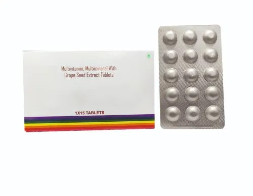 Multivitamins Multimineral Grape Seed Extract Tablets