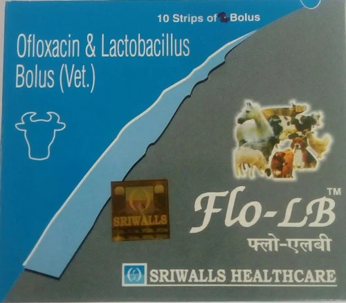 Ofloxacin And Lactobacillus Bolus - Veterinary Medicine Tablets | Recommended For Cattle And Other Veterinary Applications