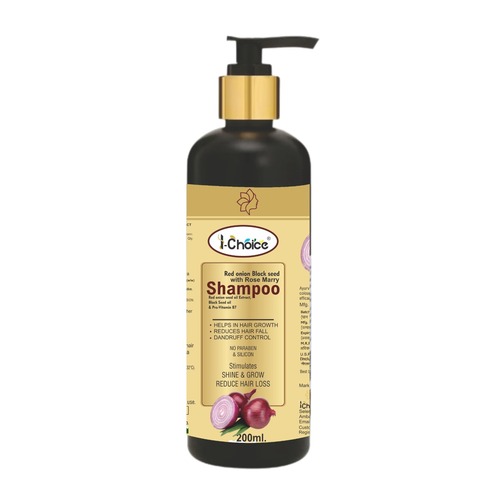 Onion Shampoo - 200 Ml Gel, Anti-hair Fall, Damage Repair, Anti-dandruff, Nourishing & Moisturizing, Hair Volumizing, Deep Conditioning, All Hair Types, Ideal For Men & Women