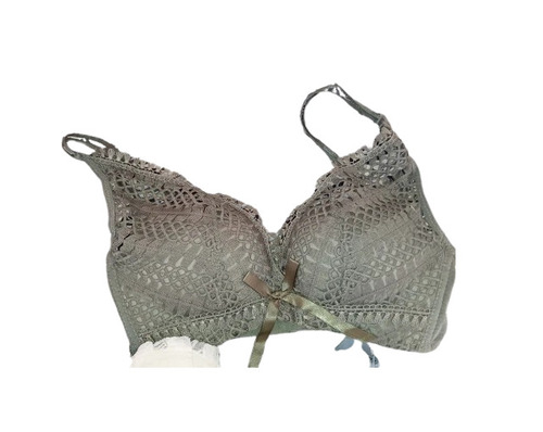 Padded Bra - Elastic Thin Straps, 3/4th Coverage, Plunge Neck Design | Breathable, Skin-Friendly, Fade & Wrinkle Resistant, Hand Washable