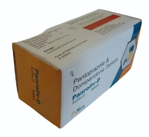 Pantoprazole And Domperidone Tablets - Medicine Grade, Prescription Required | For Hospital and Clinic Use, Storage in Cool and Dry Place