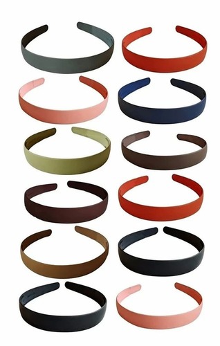 Plastic Hair Bands - Free Size, Multi-Color Design | Perfect Party Wear Accessory for Baby Girls and Girls