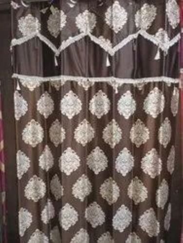 Polyester Printed Curtain - Premium Quality, Long-Lasting Light-Filtering Fabric , Waterproof, Washable, Quick Dry, Fade Resistant