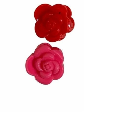 Rose Crysal Hair Claw Clip