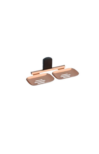 Stainless Steel Double Soap Dish 