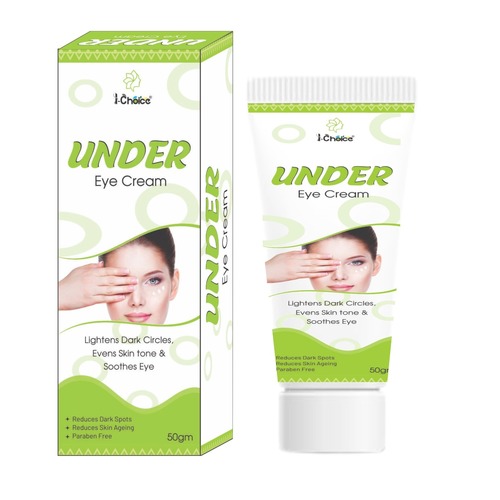 Under Eye Cream - Herbal Cream, Waterproof, Paraben Free, Suitable for All Skin Types, Safe for Everyone, Long Shelf Life, White Color