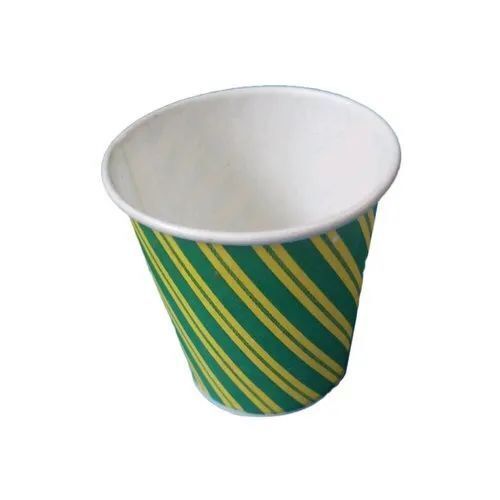 150 Ml Printed Paper Tea Cup - Lightweight Eco Friendly Material | Sturdy Leak-Proof Grease-Resistant Smooth Finish with Colorful Prints