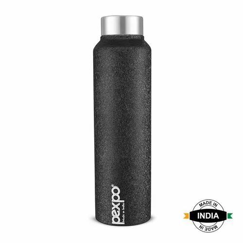 500 Ml Black Steel Water Bottle